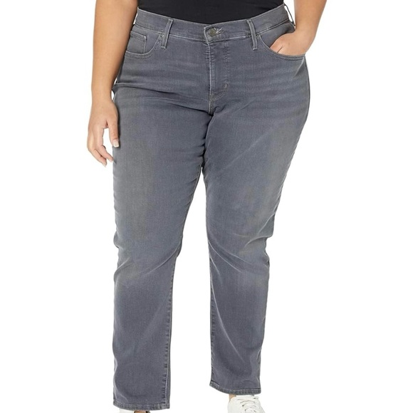 Levi’s 311 Shaping Skinny Jeans High Rise Gray Slumber Size 32 (Fits 34x30) - Picture 1 of 10